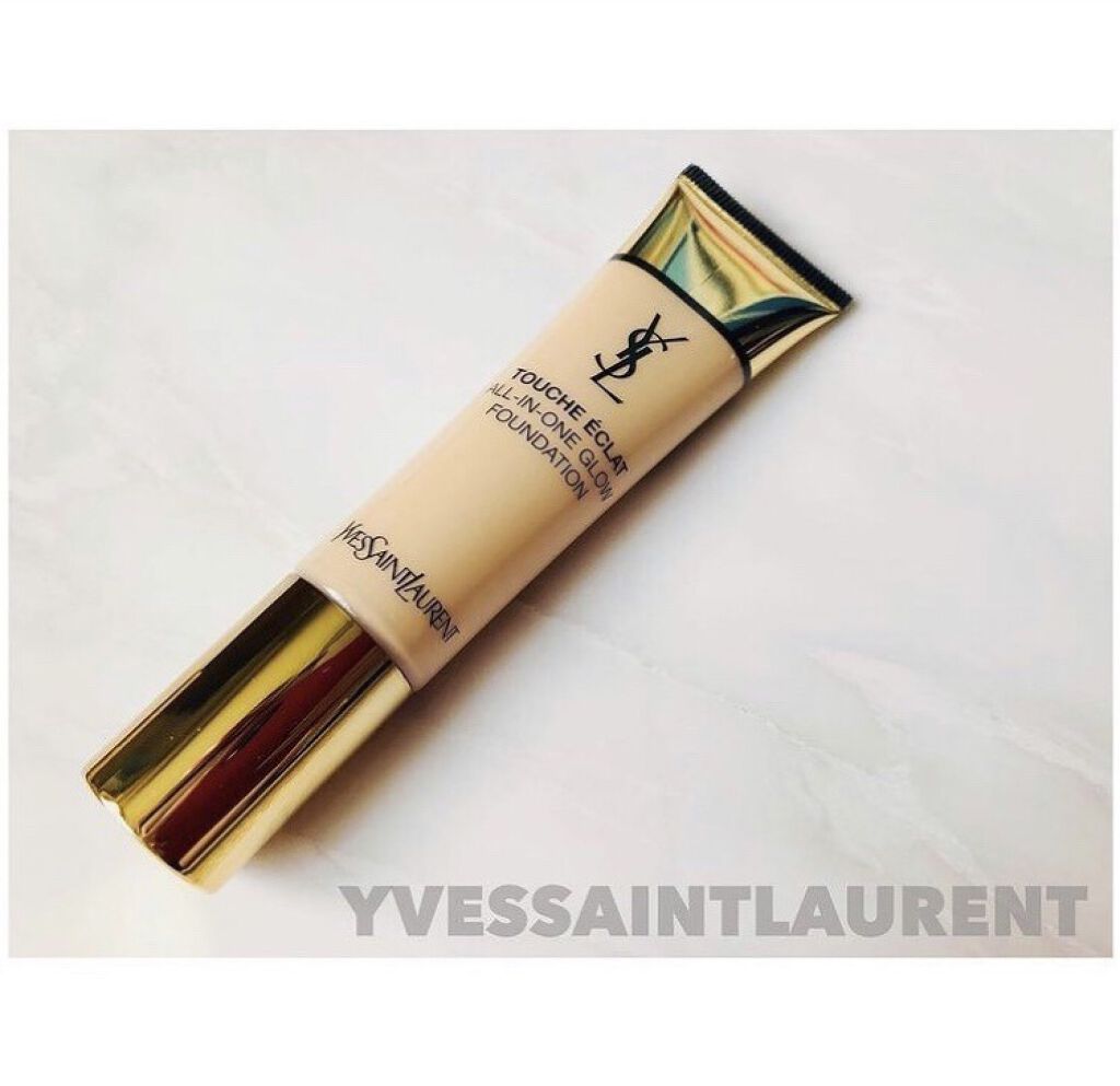 ラディアント タッチ オールインワン グロウ ファンデーション B20/YVES SAINT LAURENT BEAUTE/クリーム・エマルジョンファンデーションを使ったクチコミ（1枚目）