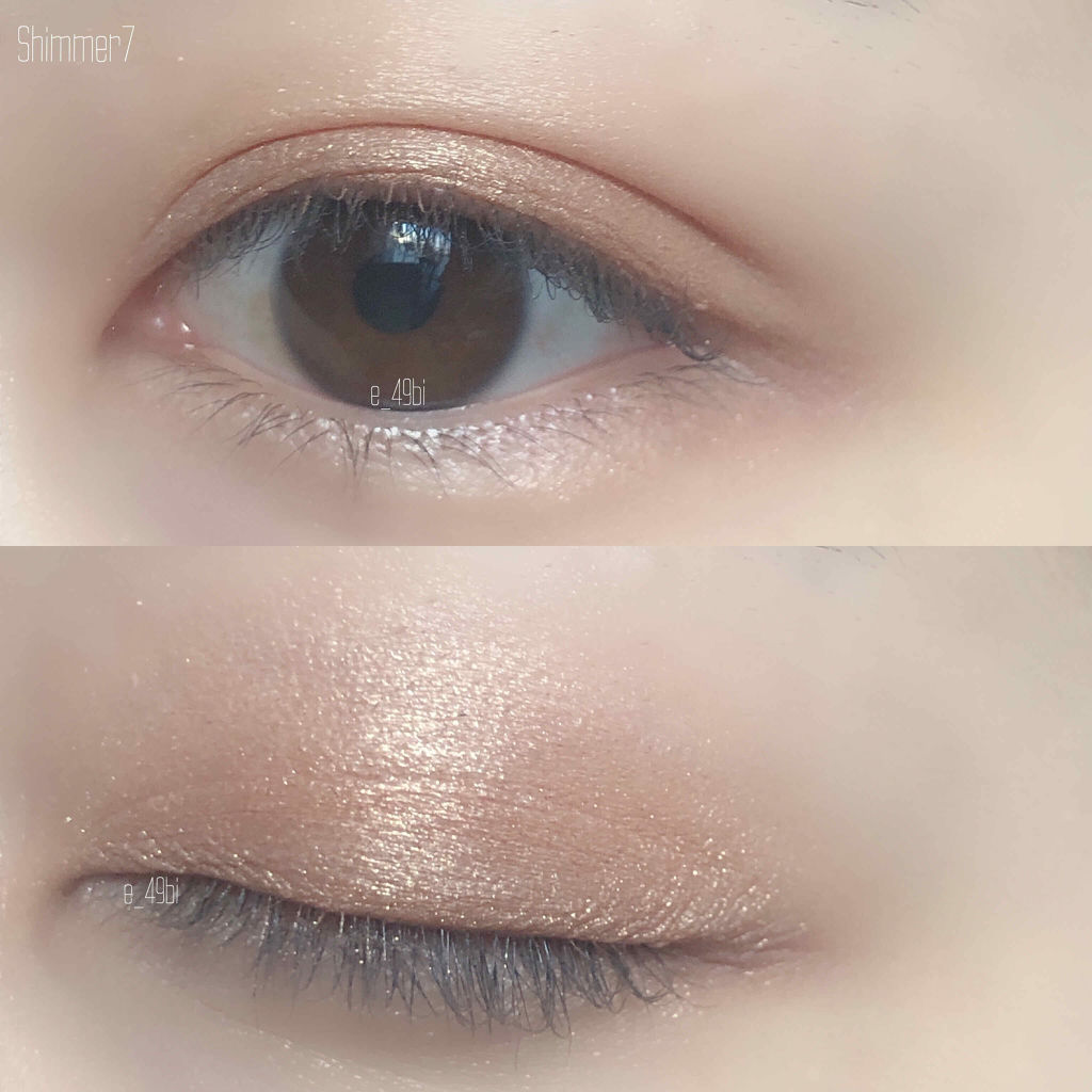 マイアイシャドウ シマー　N/innisfree/単色アイシャドウを使ったクチコミ（3枚目）