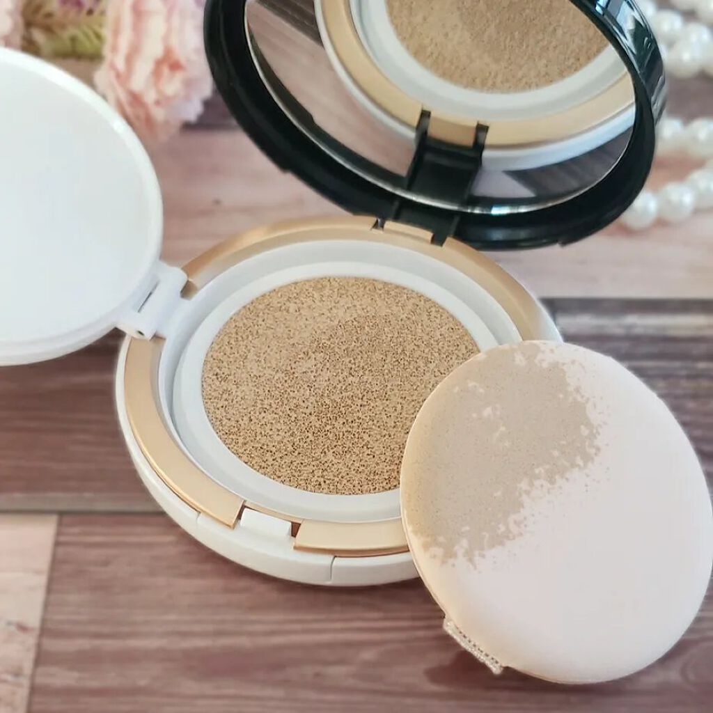 SIWA-KC オールインワンクッション/ハーブ健康本舗/クッションファンデーションを使ったクチコミ(2枚目)