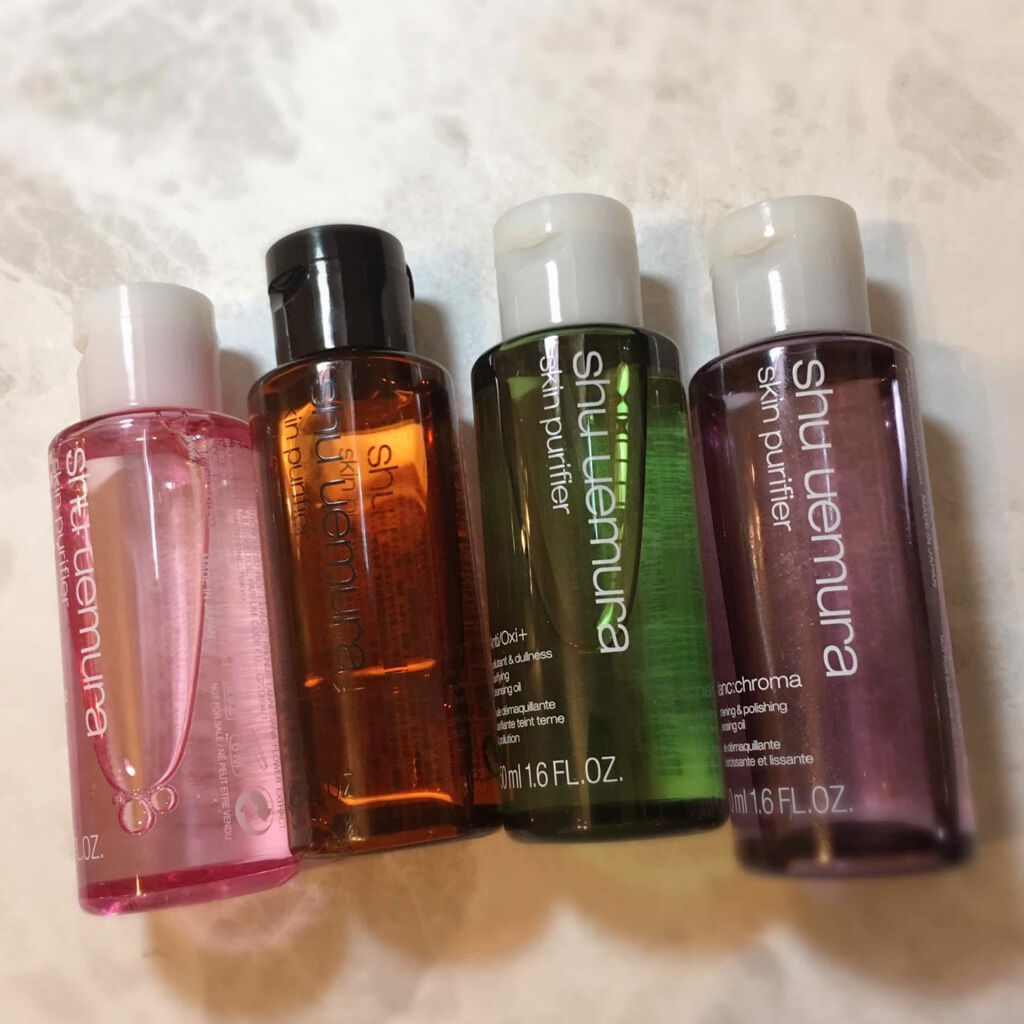 ワンステップ クレンジングオイル4点セット/shu uemura/オイルクレンジングを使ったクチコミ（1枚目）