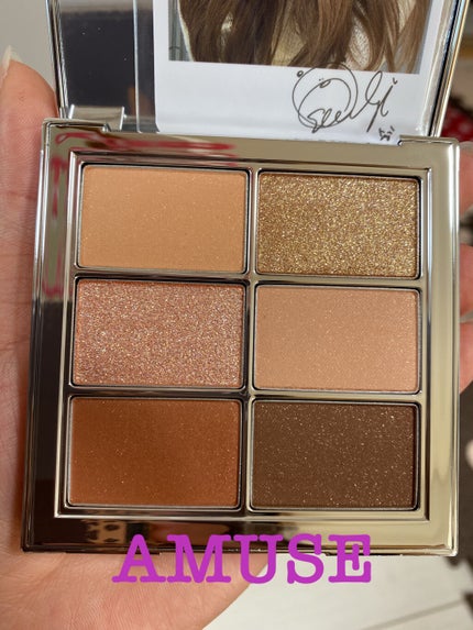 アイ ヴィーガン シアーパレット/AMUSE/アイシャドウパレットを使ったクチコミ(1枚目)