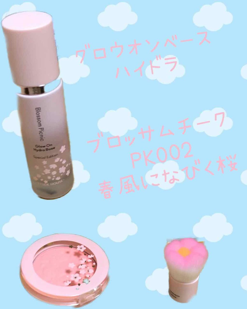 ピクニック ブロッサムチーク/ETUDE/パウダーチークを使ったクチコミ（1枚目）