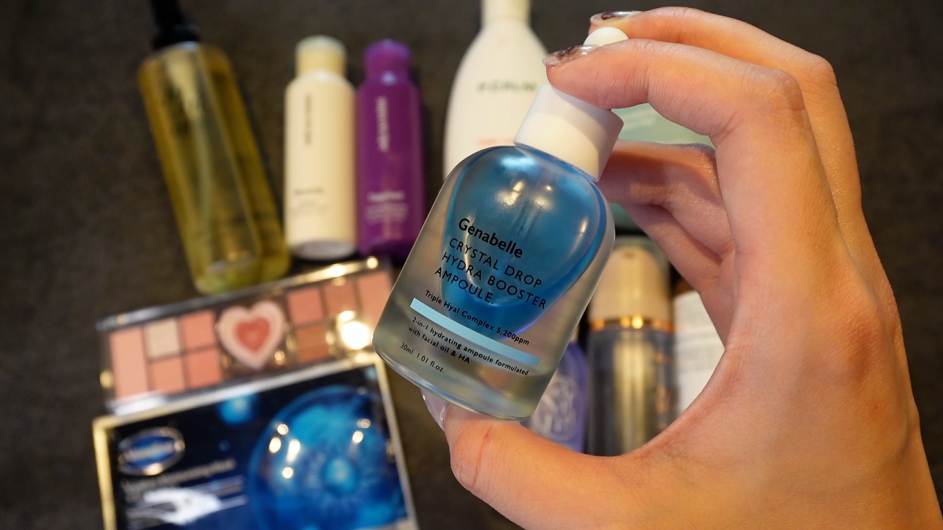 クリスタルドロップハイドラブースターアンプル/Genabelle/美容液を使ったクチコミ（2枚目）