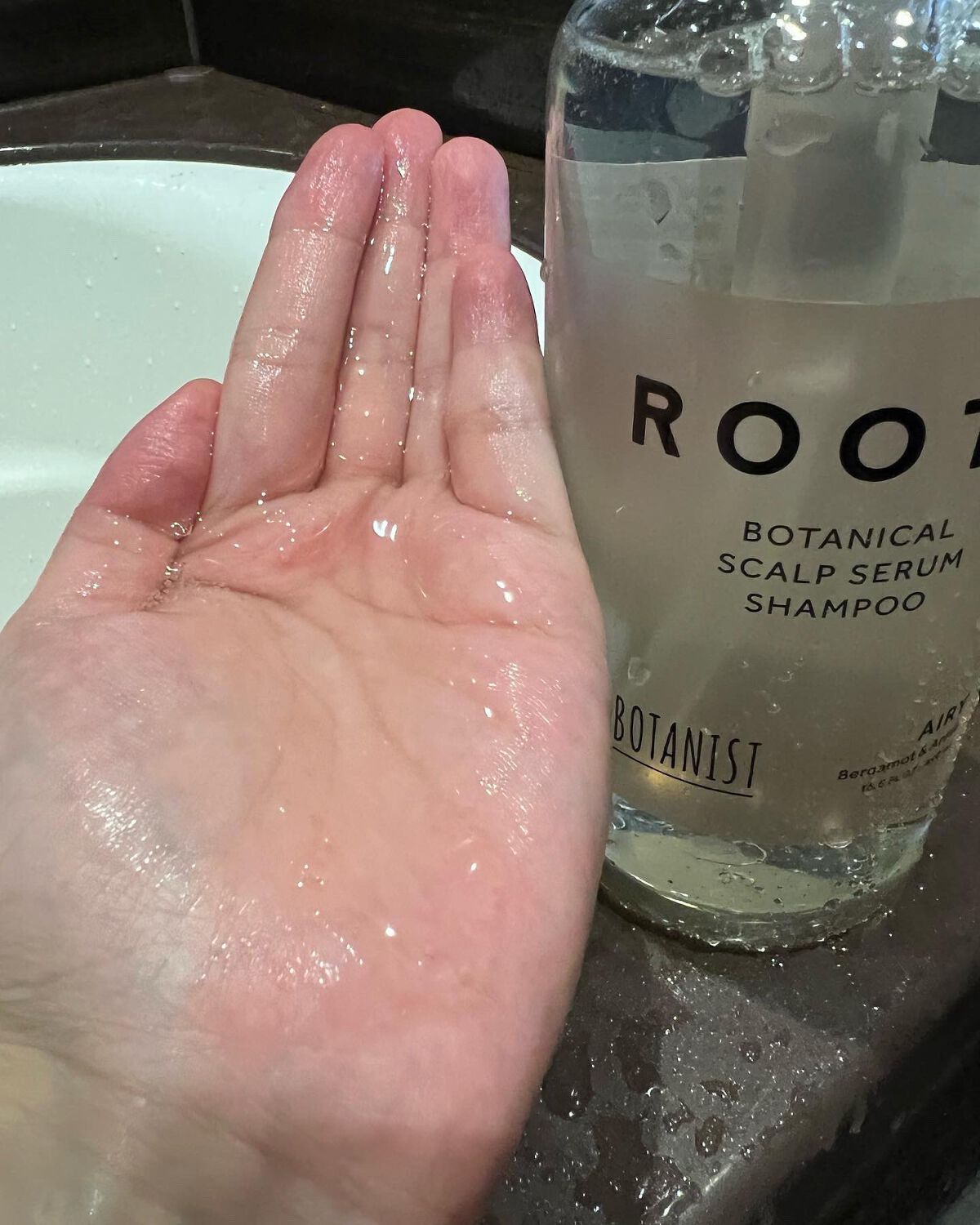 ルース ボタニカルスカルプセラム シャンプー・トリートメント（エアリー）/BOTANIST/市販シャンプーを使ったクチコミ（2枚目）