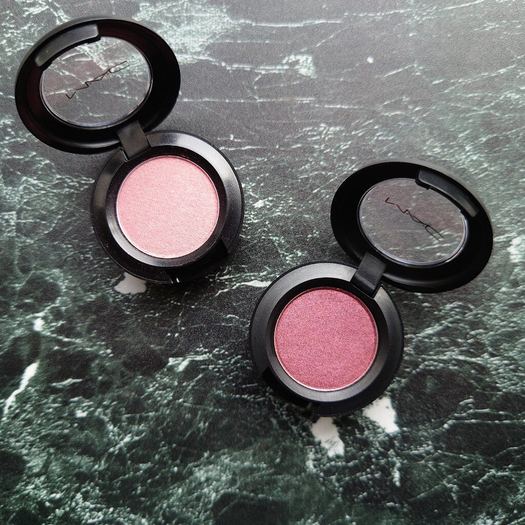 スモール アイシャドウ クランベリー/M・A・C/単色アイシャドウを使ったクチコミ（3枚目）