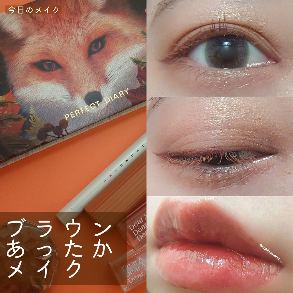 エクスプローラ12色 動物アイシャドウパレット/PERFECT DIARY/アイシャドウパレットを使ったクチコミ(1枚目)