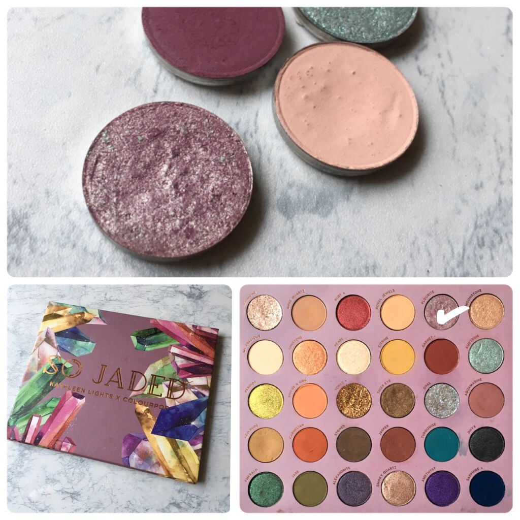 so jaded/ColourPop/アイシャドウパレットを使ったクチコミ(3枚目)