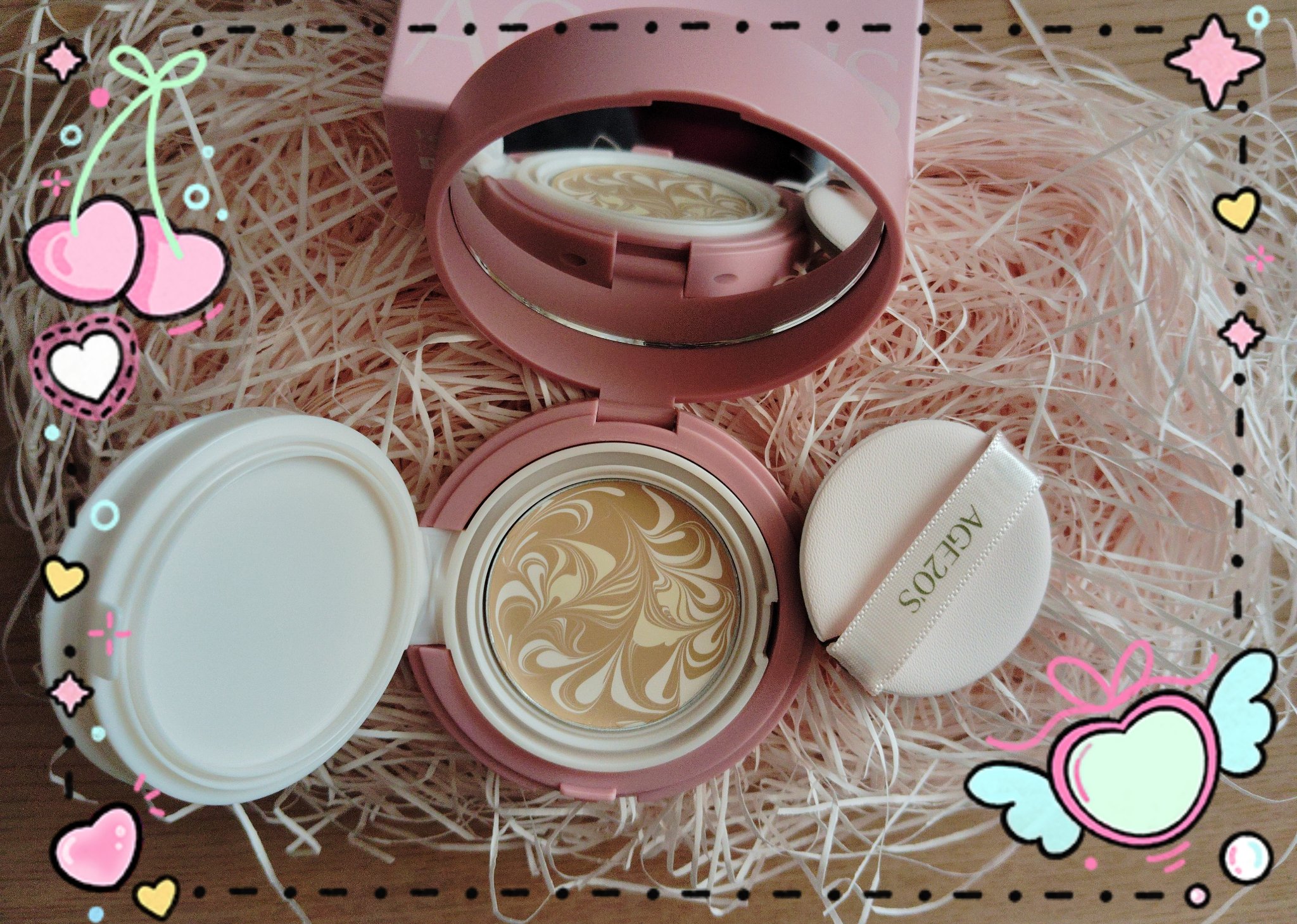 ヴェールヌーディ エッセンスパクトグロウ/AGE20’s/クリーム・エマルジョンファンデーションを使ったクチコミ（2枚目）