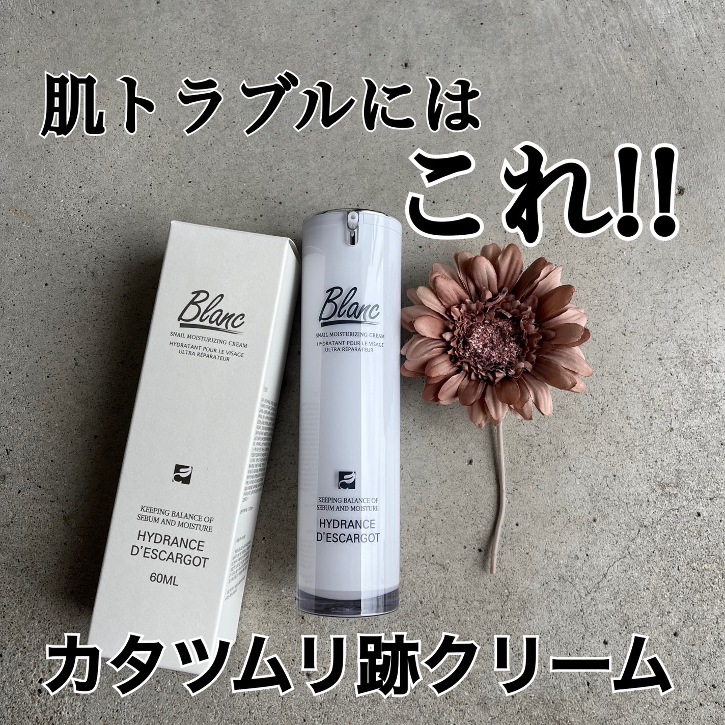 マジックカタツムリクリーム/ブラン/フェイスクリームを使ったクチコミ(1枚目)