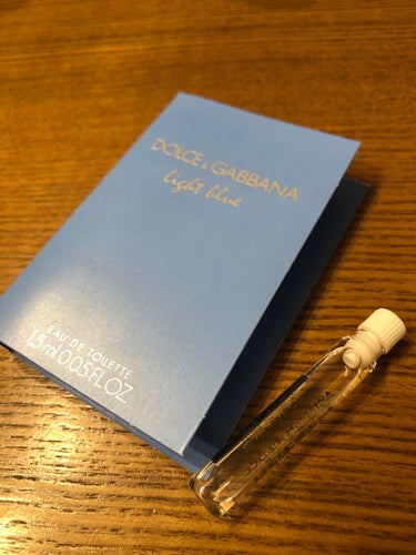 LIGHT BLUE EAU DE TOILETTE（ライトブルー オードトワレ）/DOLCE&GABBANA BEAUTY/香水(レディース)を使ったクチコミ（1枚目）