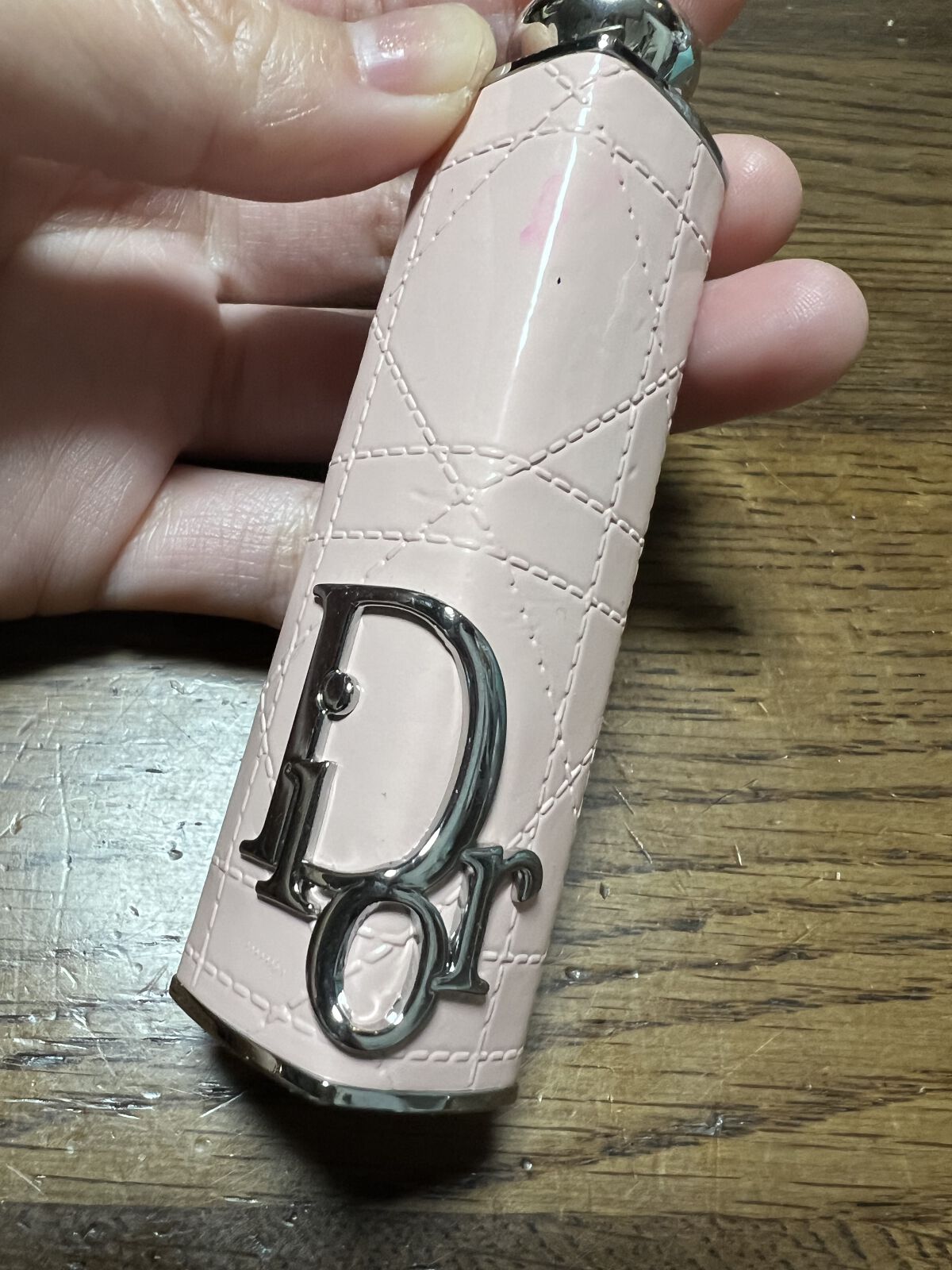 【旧】ディオールアディクトリップスティック(ケース) ピンク カナージュ/Dior/その他化粧小物を使ったクチコミ（1枚目）