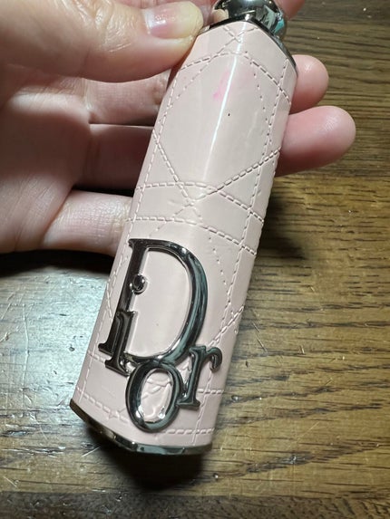 【旧】ディオールアディクトリップスティック(ケース) ピンク カナージュ/Dior/その他化粧小物を使ったクチコミ(1枚目)