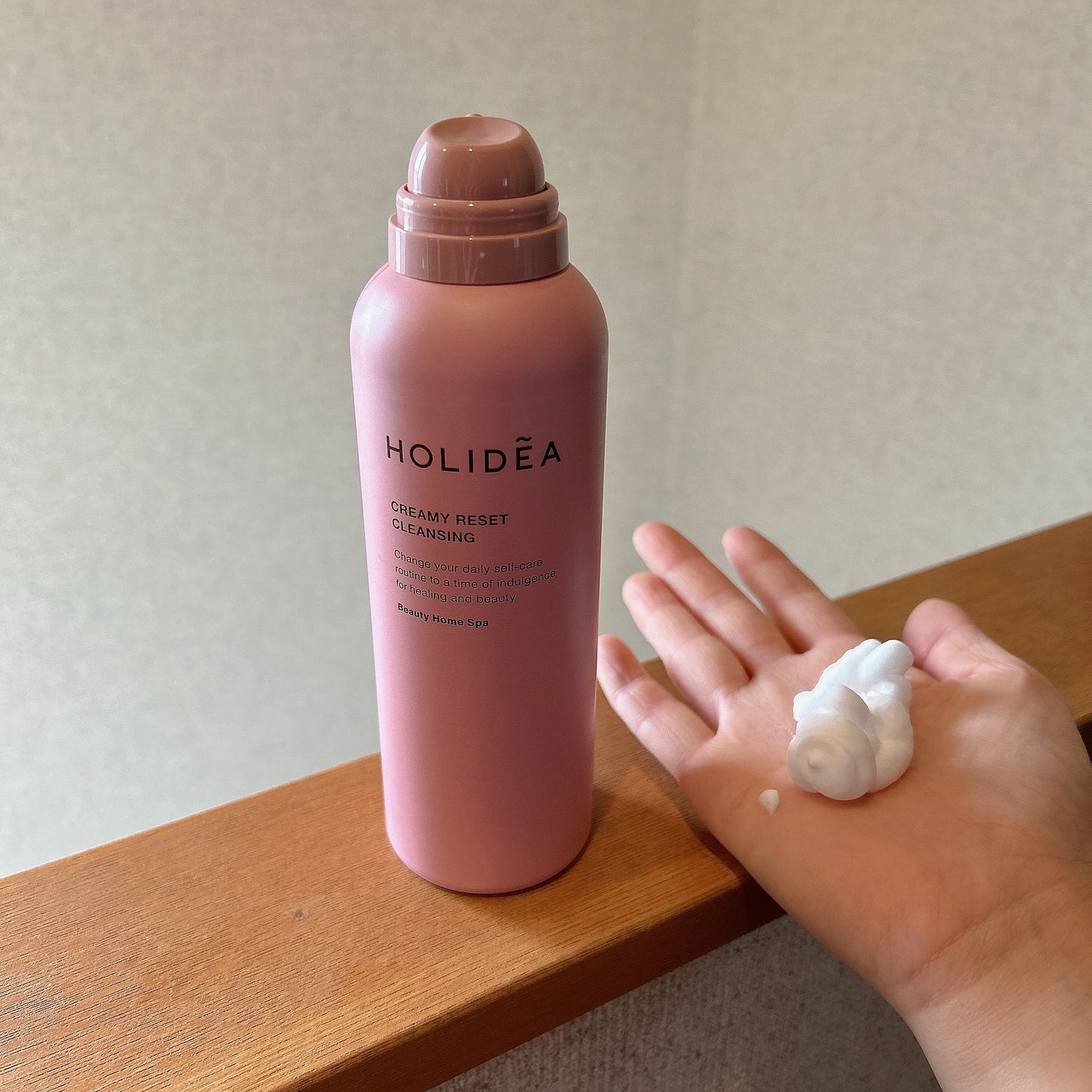 ホリーディア クリーミーリセットクレンジング/HOLIDEA/泡洗顔を使ったクチコミ(2枚目)