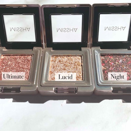 グリッタープリズム シャドウ/MISSHA/グリッターを使ったクチコミ(2枚目)