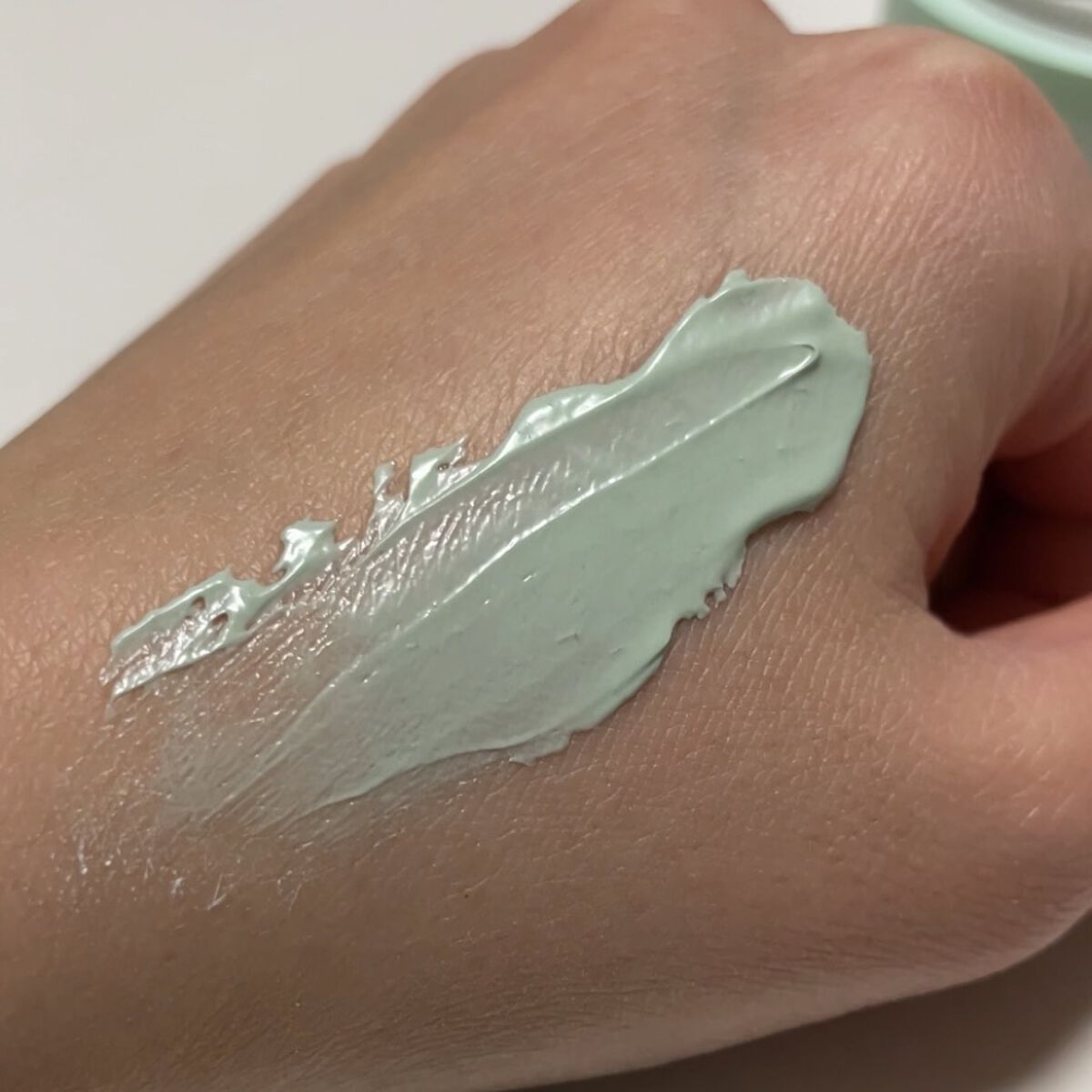 WHITE WHIPPING CREAM(ウユクリーム) ミントグリーン/G9SKIN/化粧下地を使ったクチコミ（3枚目）