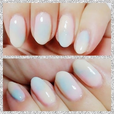 ネイルホリック Sheer pearl color PK817/ネイルホリック/マニキュアを使ったクチコミ（3枚目）