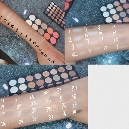 アイシャドウパレット 120色/popfeel/アイシャドウパレットを使ったクチコミ(3枚目)