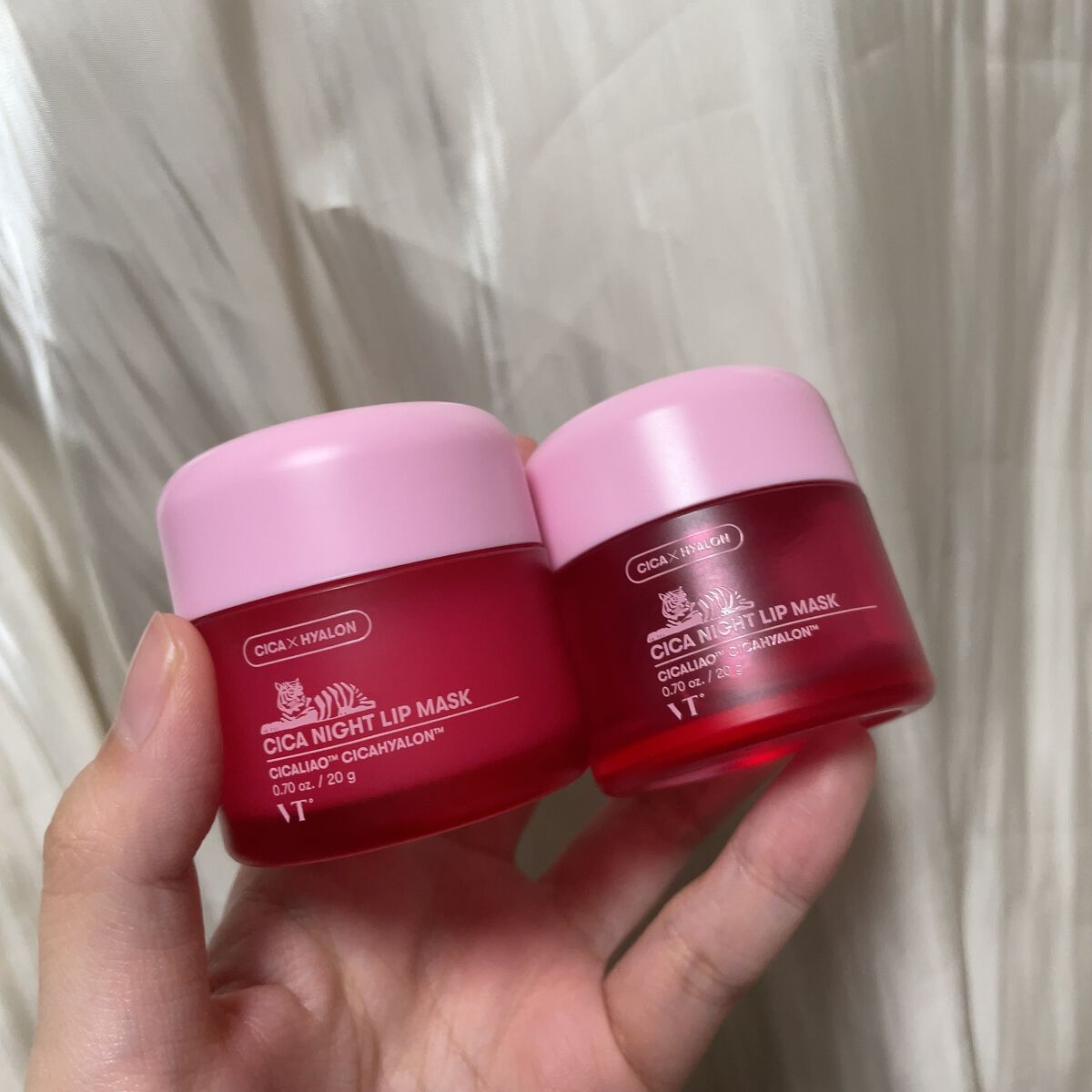 CICA ナイトリップマスク/VT/リップマスクを使ったクチコミ(4枚目)