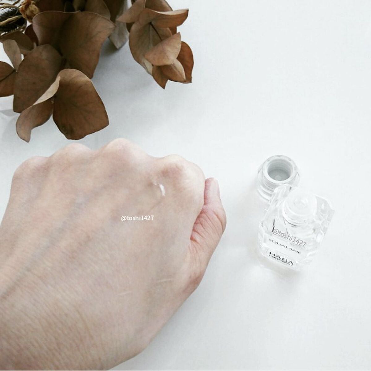 高品位「スクワラン」/HABA/フェイスオイルを使ったクチコミ(3枚目)