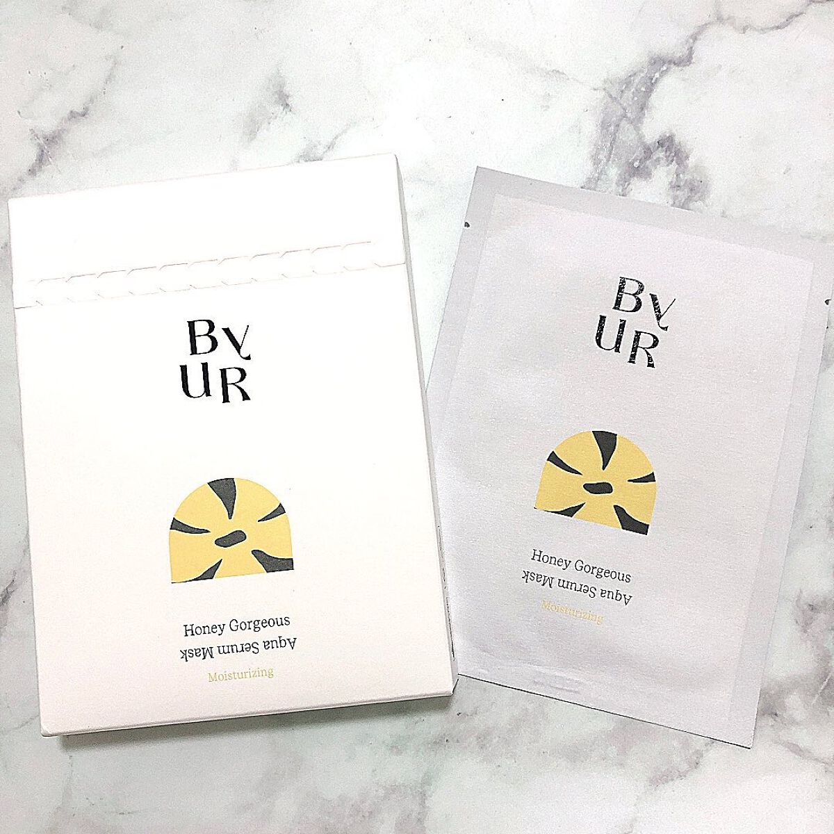 プランプハニー アクアセラムマスク 27ml×4枚セット/ByUR/シートマスク・パックを使ったクチコミ（1枚目）