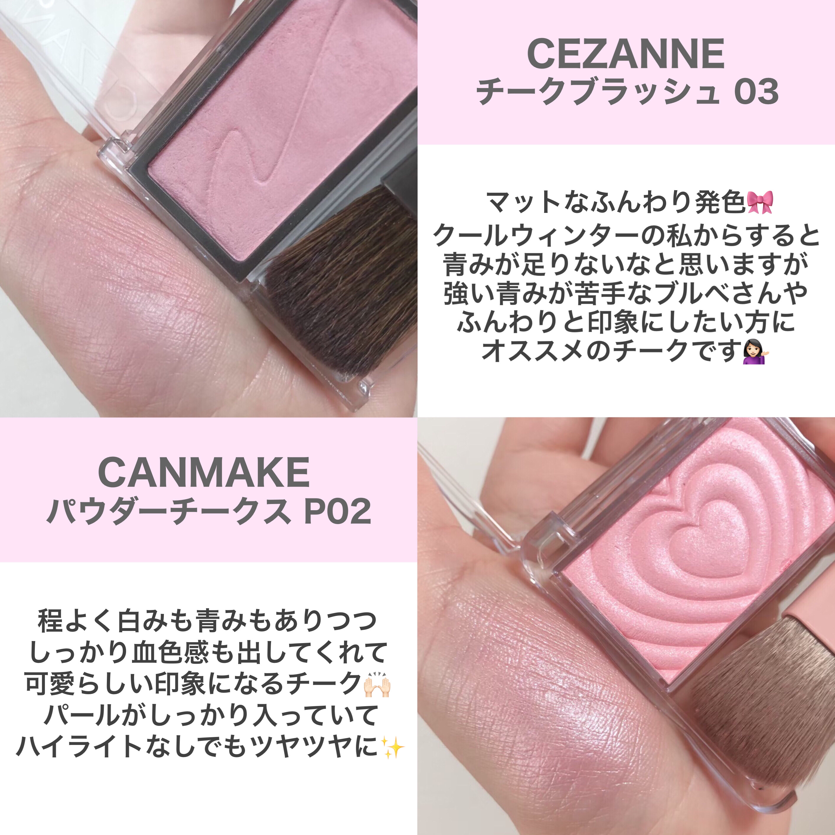 ブラーフィニシュブラッシャー/Dinto/パウダーチークを使ったクチコミ（3枚目）