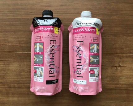 ふんわりうるツヤ シャンプー/コンディショナー/エッセンシャル/市販シャンプーを使ったクチコミ(1枚目)