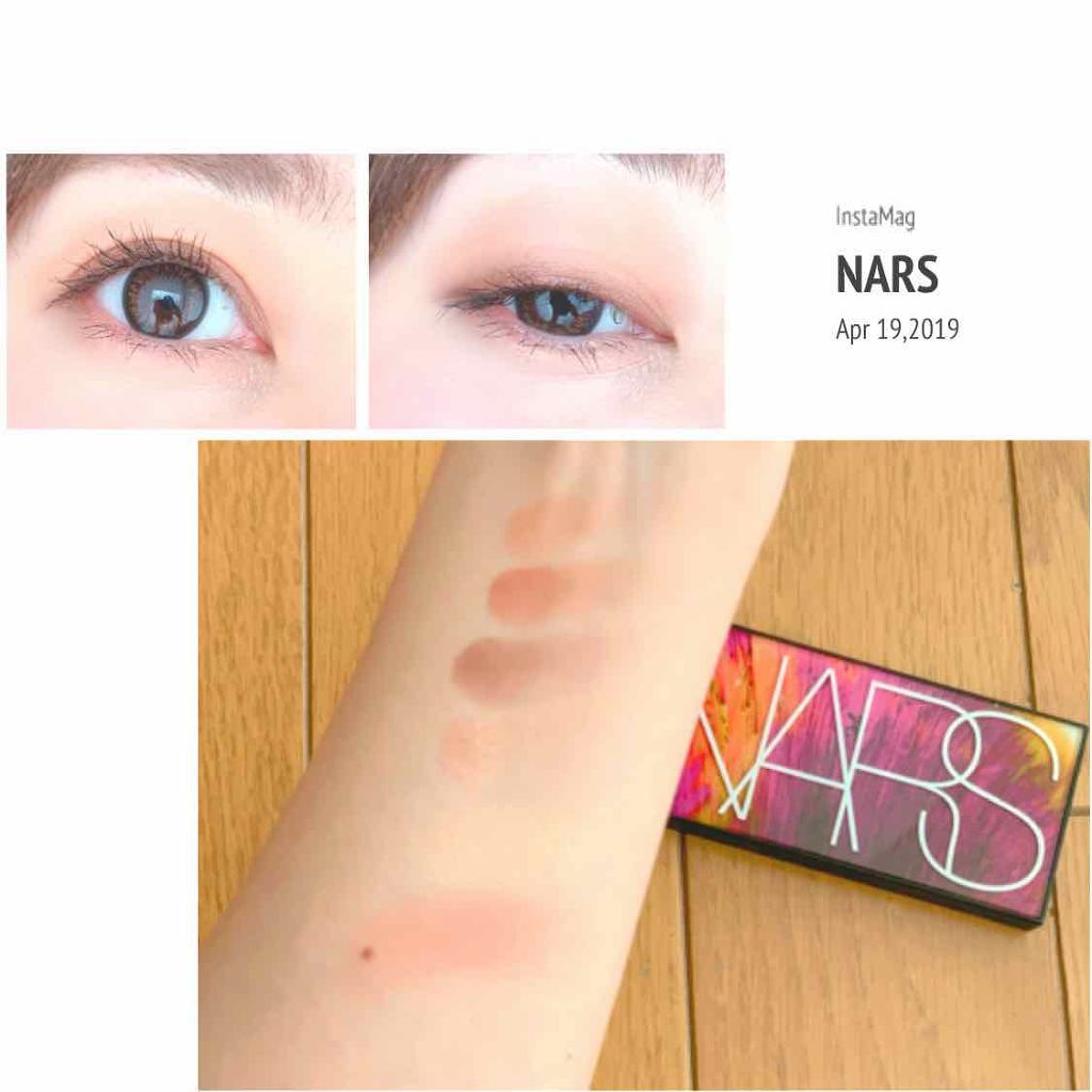 ワイルドシング フェースパレット/NARS/メイクアップキットを使ったクチコミ（2枚目）