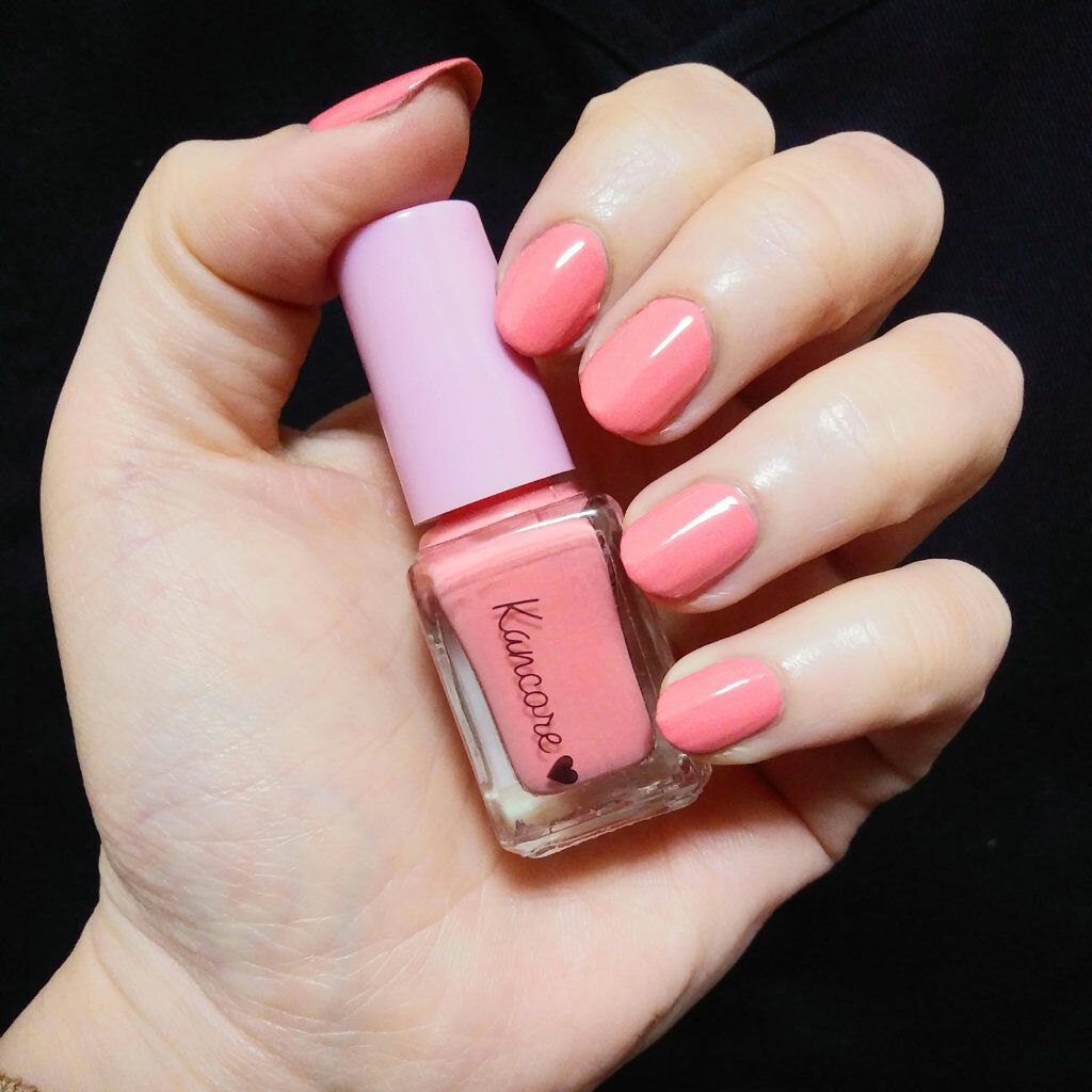 カンコレネイルカラー/DAISO/マニキュアを使ったクチコミ（3枚目）