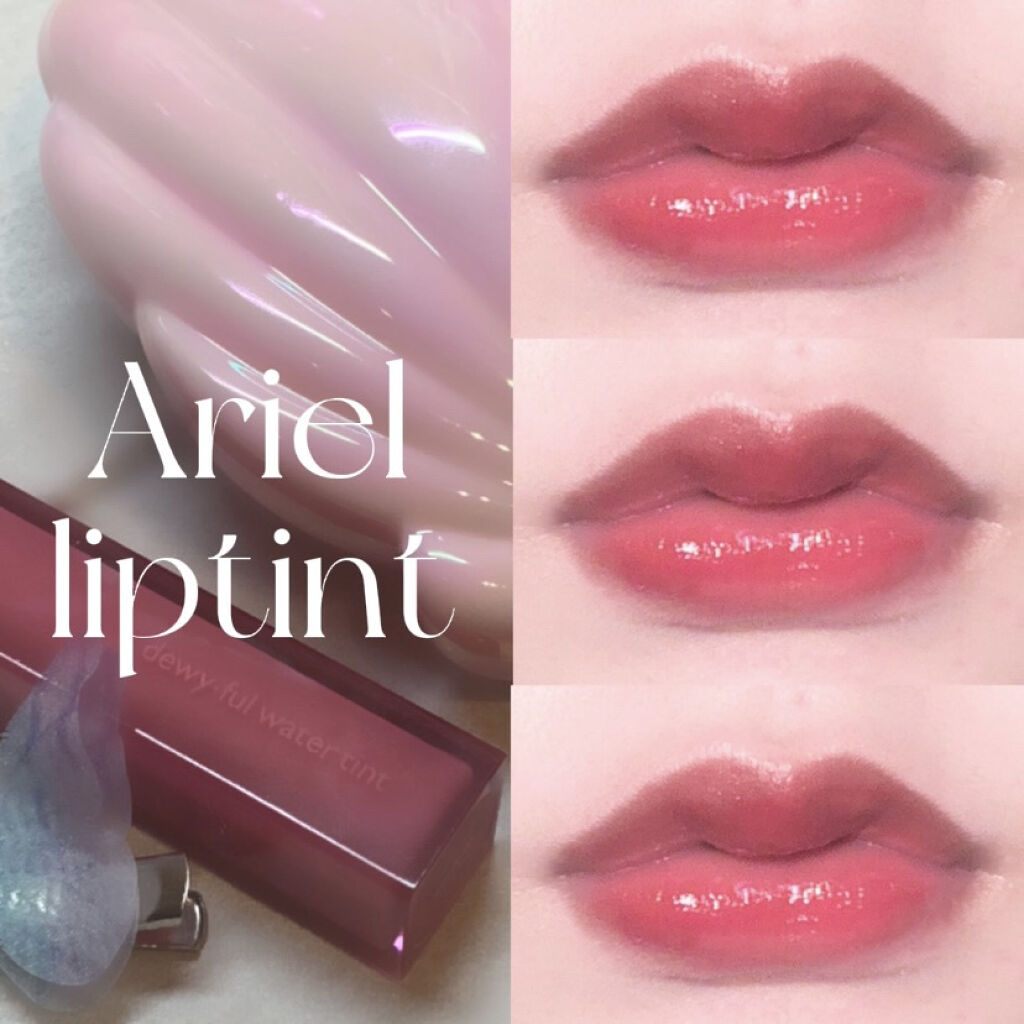 デュイフルウォーターティント 06 チュリアン/rom&nd/リップティントを使ったクチコミ（1枚目）