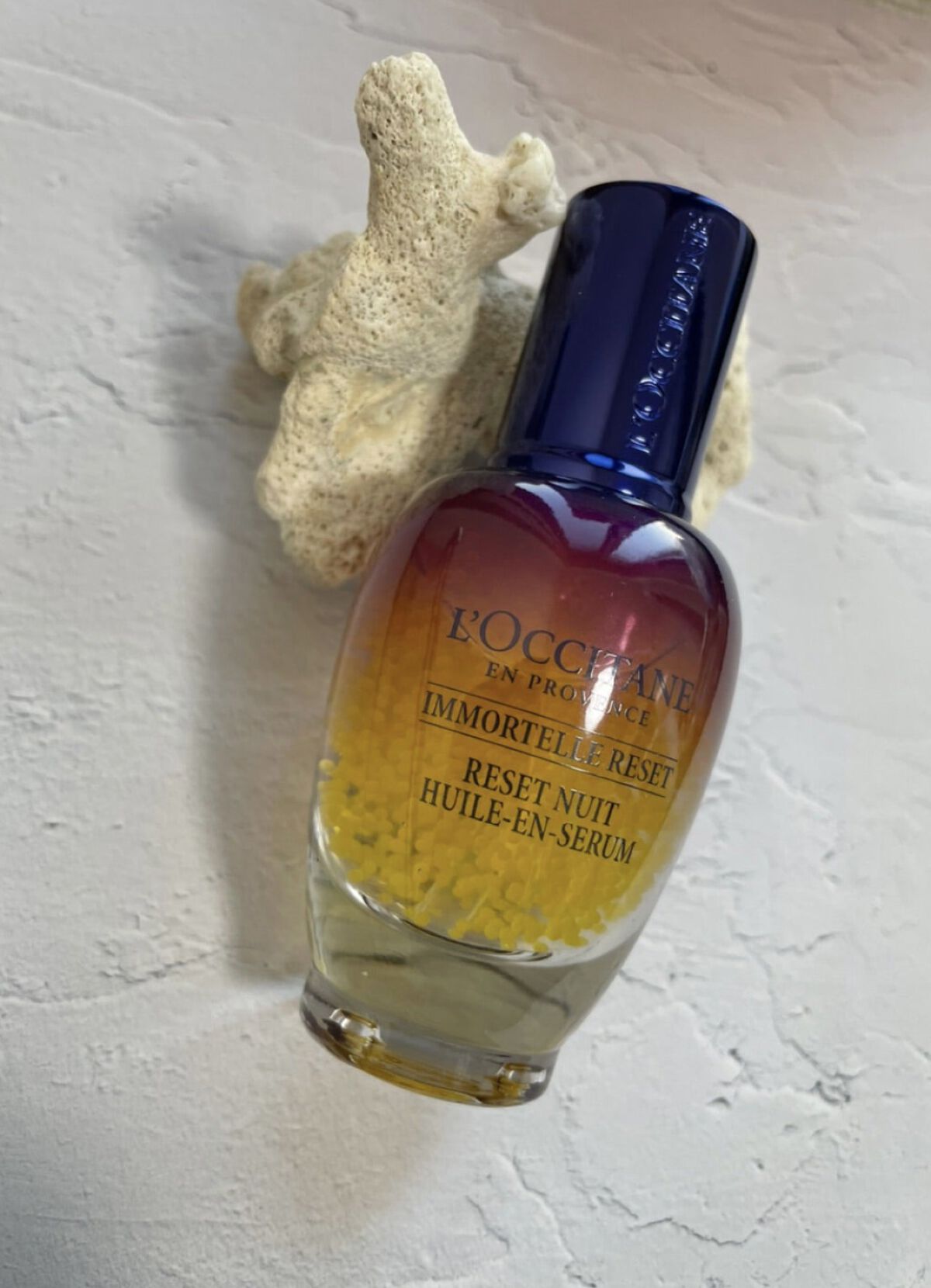 イモーテル オーバーナイトリセットセラム/L'OCCITANE/美容液を使ったクチコミ（1枚目）