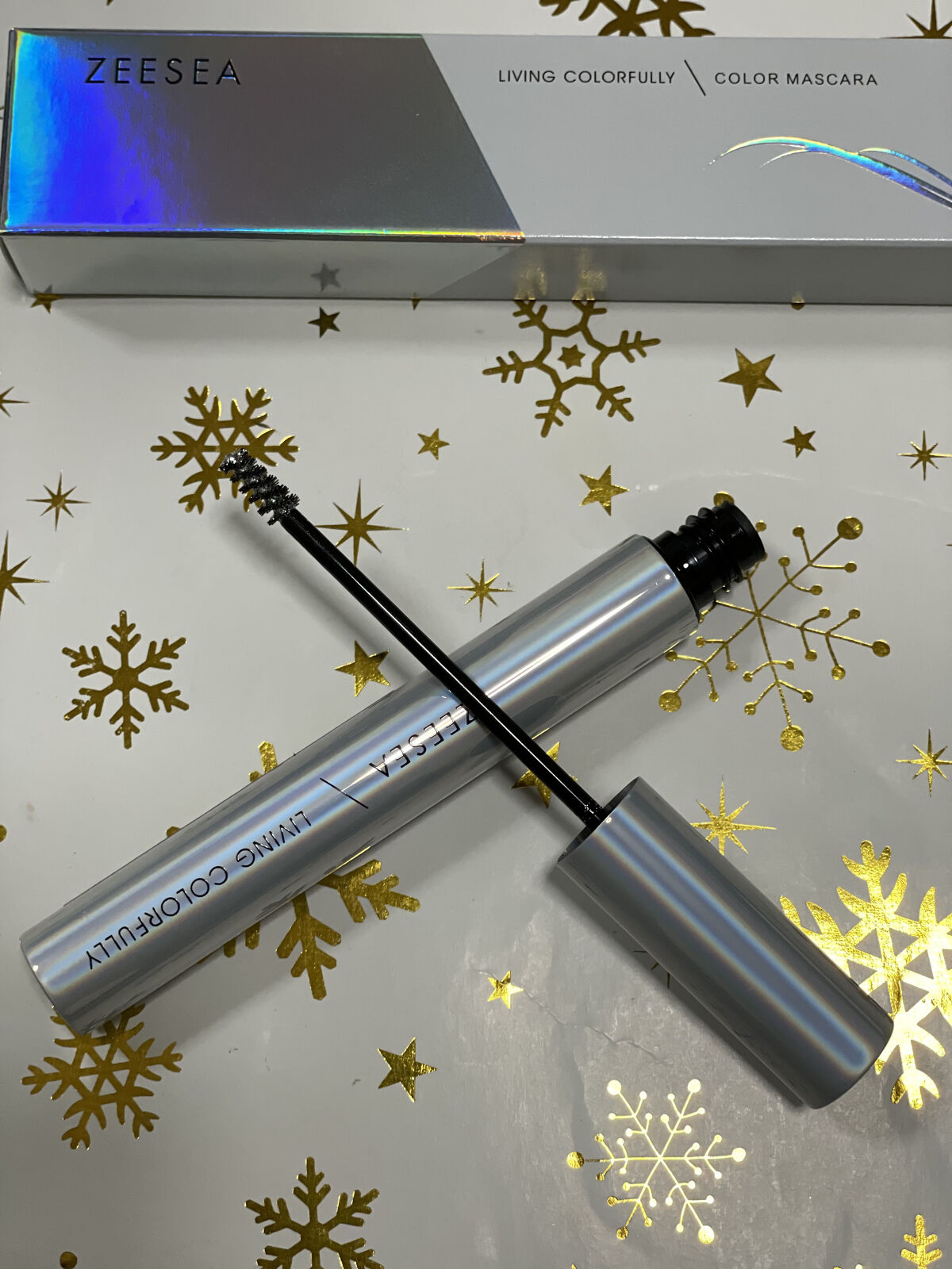 ダイヤモンドシリーズ カラーマスカラ/ZEESEA/マスカラを使ったクチコミ（1枚目）