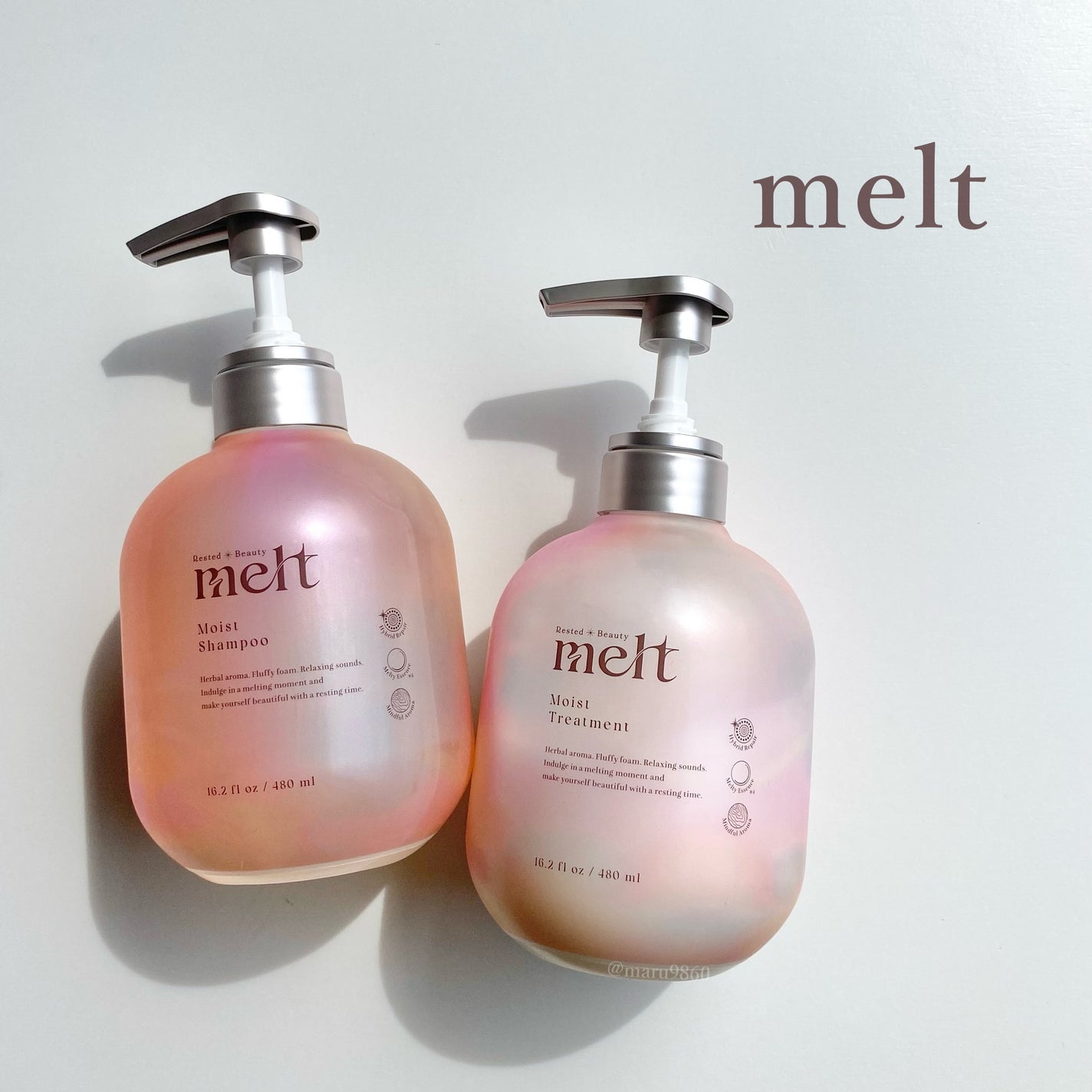 メルト モイストシャンプー/トリートメント/melt/市販シャンプーを使ったクチコミ(1枚目)