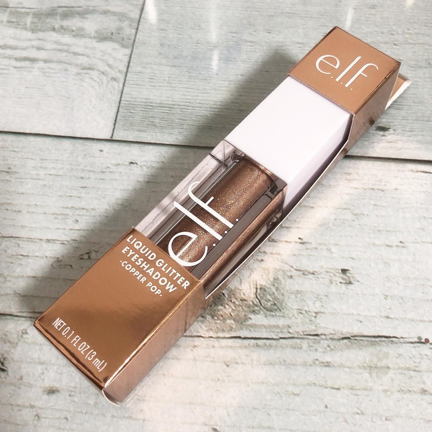 リキッドグリッターアイシャドウ/e.l.f. Cosmetics/グリッターを使ったクチコミ(3枚目)