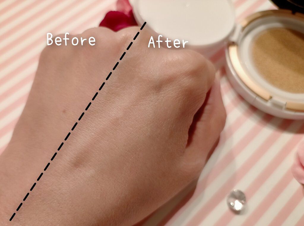 SIWA-KC オールインワンクッション/ハーブ健康本舗/クッションファンデーションを使ったクチコミ（3枚目）