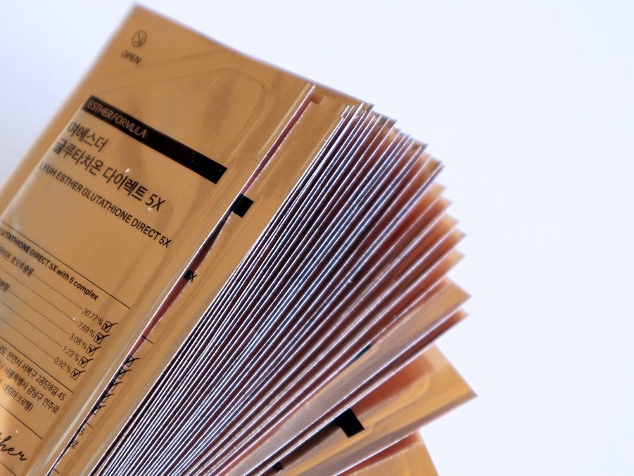 ヨエスターグルタチオンダイレクト５X/ESTHER FORMULA/美容サプリメントを使ったクチコミ（3枚目）