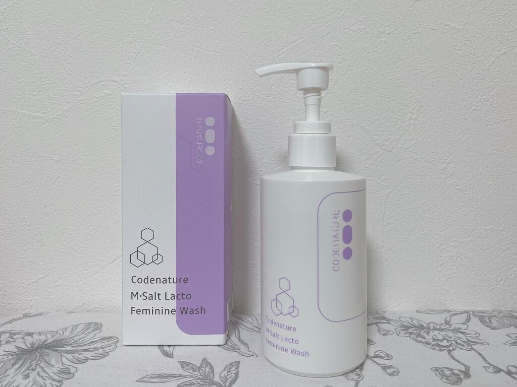 エム・ソルトラクトフェミニンウォッシュ/CODENATURE/デリケートゾーンケアを使ったクチコミ(2枚目)