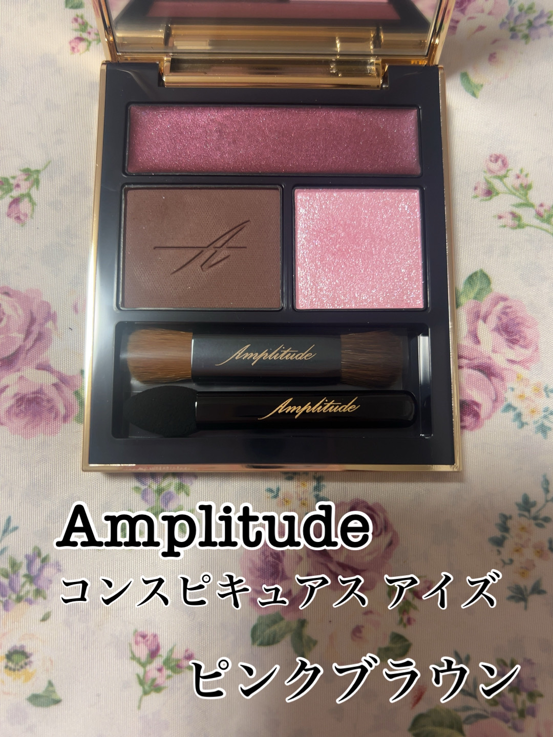 コンスピキュアス アイズ/Amplitude/アイシャドウパレットを使ったクチコミ（1枚目）