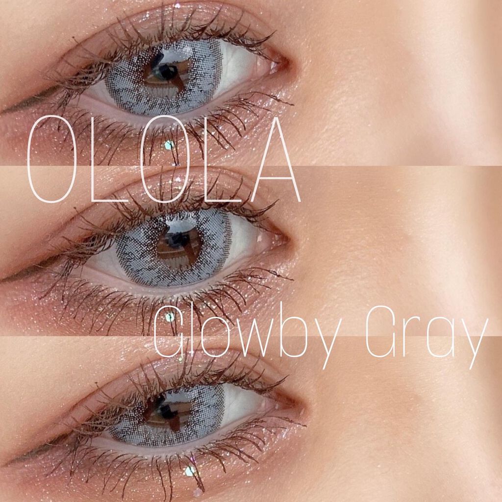 グローバイ(Glow by)/OLOLA/カラーコンタクトレンズを使ったクチコミ（1枚目）
