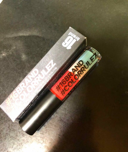 COLORRULEZ/16BRAND/リップグロスを使ったクチコミ(1枚目)