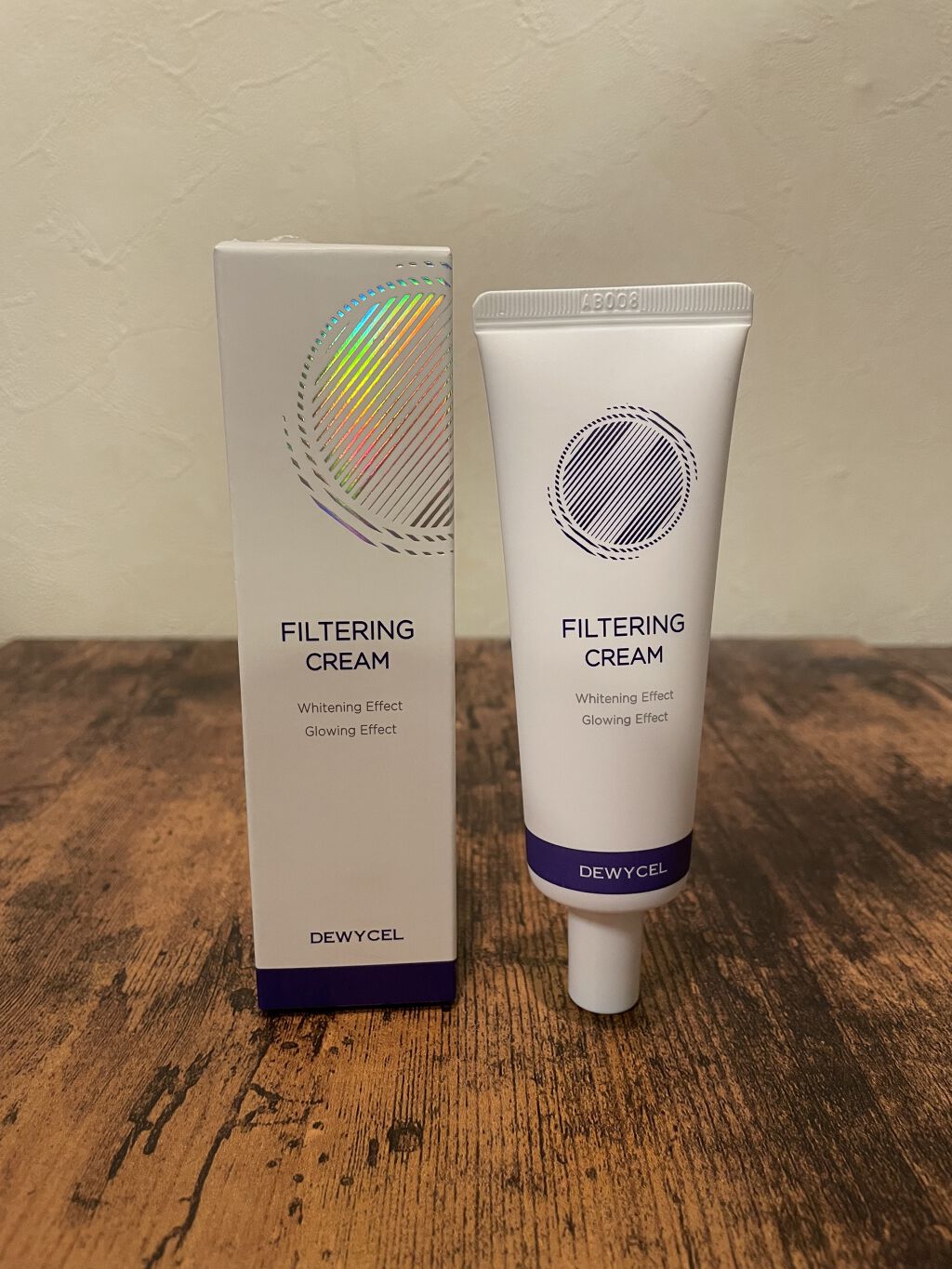 フィルタリングクリーム/DEWYCEL/日焼け止めクリームを使ったクチコミ（1枚目）