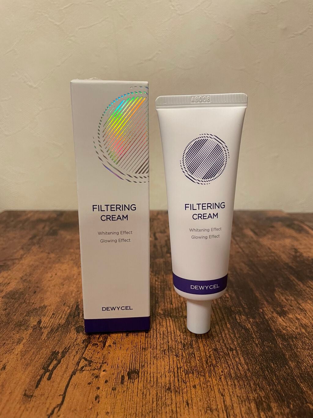 フィルタリングクリーム/DEWYCEL/日焼け止めクリームを使ったクチコミ(1枚目)