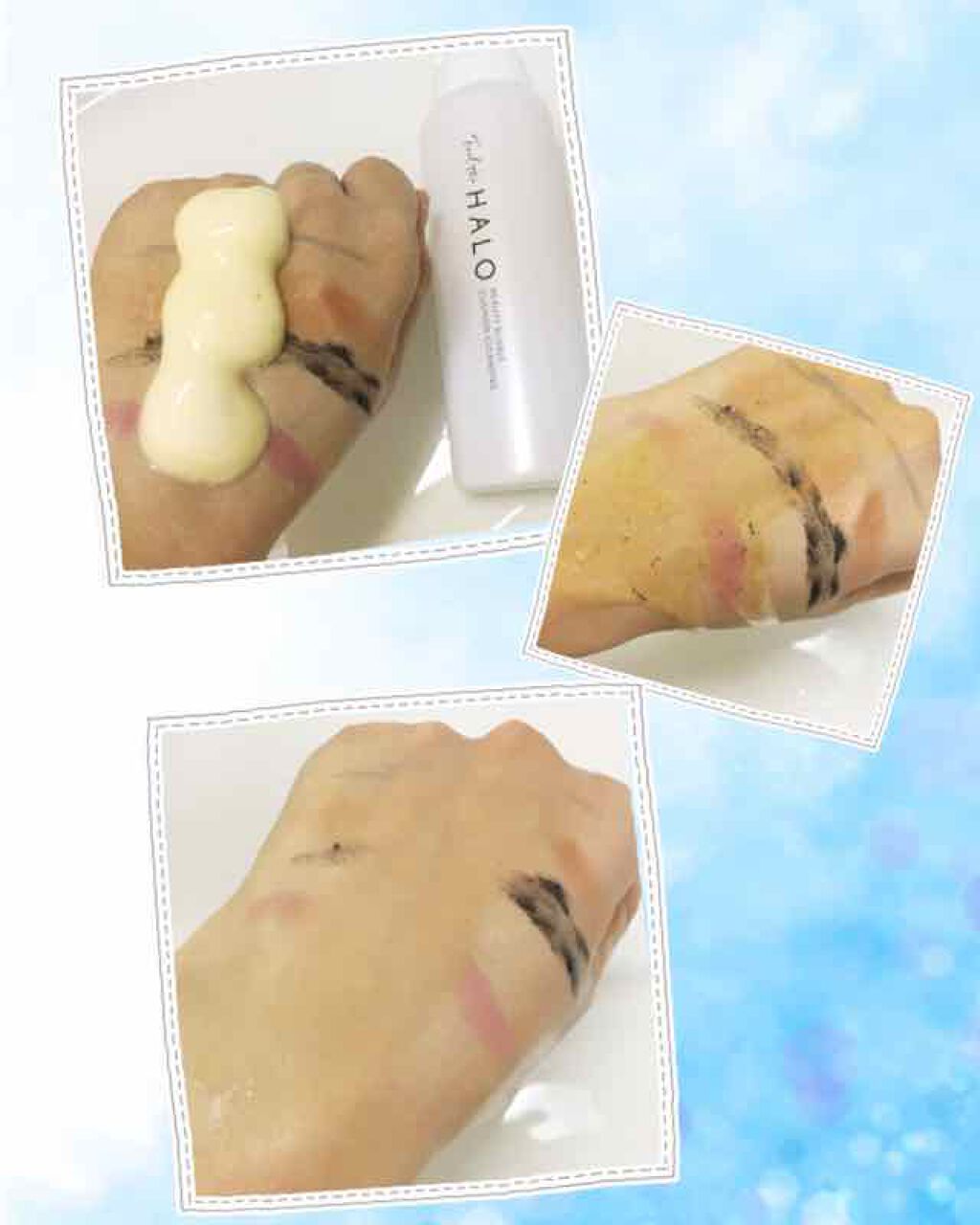 クッションクレンジング/Feel the HALO/クレンジングクリームを使ったクチコミ（3枚目）