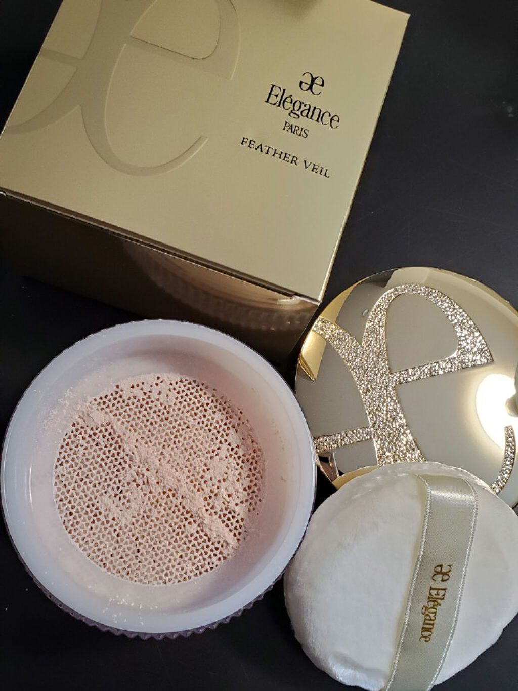 フェザー ヴェール/Elégance/ルースパウダーを使ったクチコミ(2枚目)