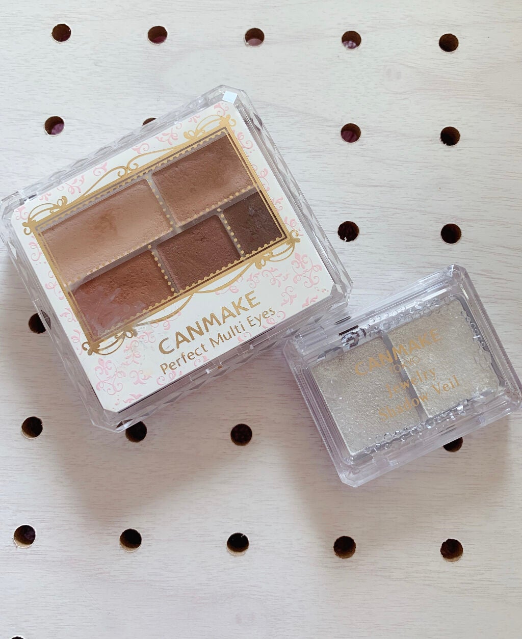パーフェクトマルチアイズ/キャンメイク/アイシャドウパレットを使ったクチコミ(2枚目)