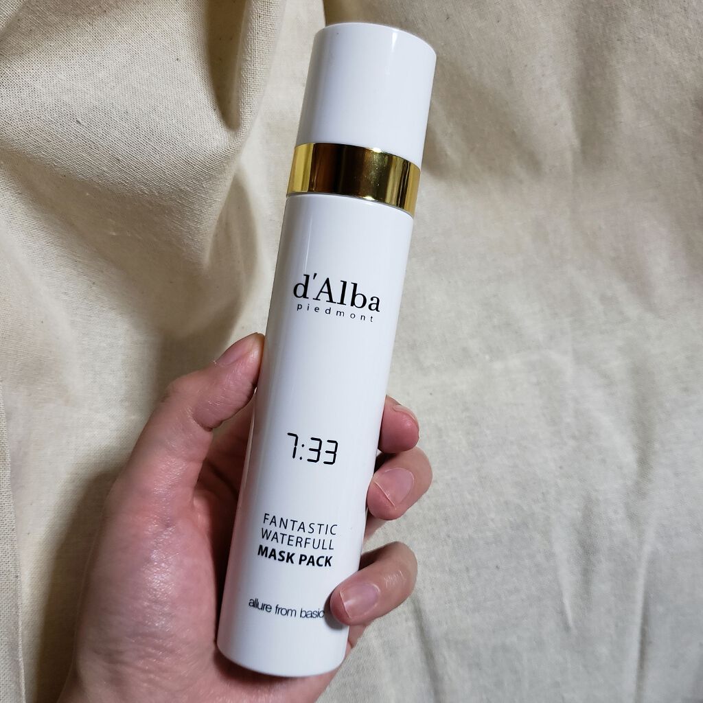 ファンタスティックウォータフルマスクパック/ダルバ/シートマスク・パックを使ったクチコミ（1枚目）