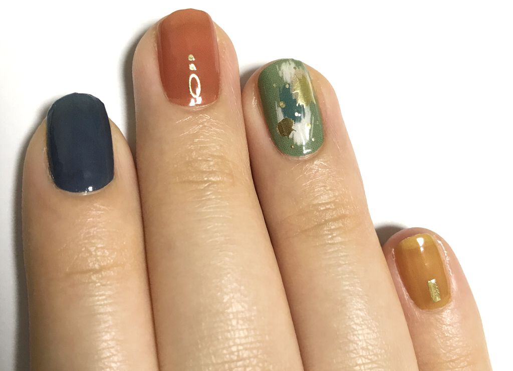 ジェルネイルシール/キャンドゥ/ネイルシールを使ったクチコミ（3枚目）