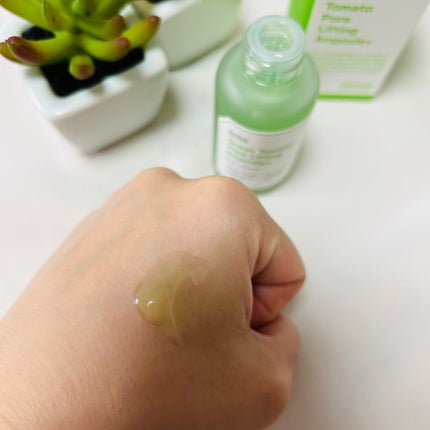 グリーントマトポアリフティングアンプル+/SUNGBOON EDITOR(成分エディター)/美容液を使ったクチコミ(4枚目)