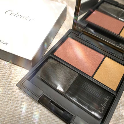 セルヴォーク カムフィー ブラッシュ/Celvoke/パウダーチークを使ったクチコミ(1枚目)