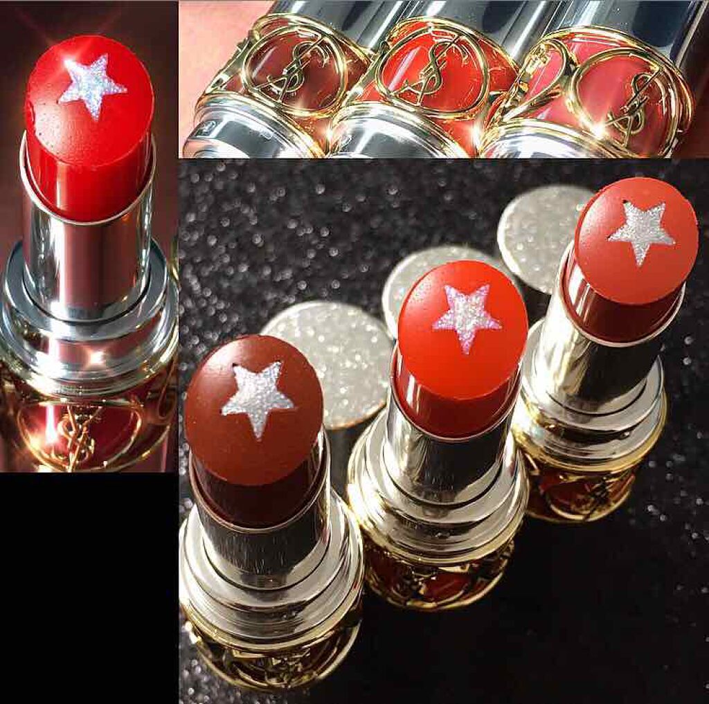 ルージュ ヴォリュプテ ロックシャイン/YVES SAINT LAURENT BEAUTE/口紅を使ったクチコミ(2枚目)