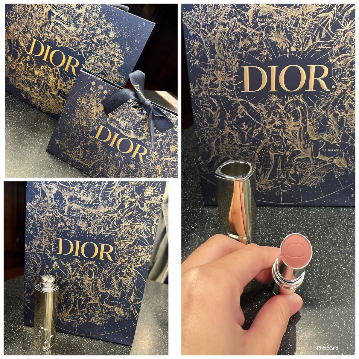 【旧】ディオールアディクトリップスティック(ケース) メタリック ゴールド/Dior/その他化粧小物を使ったクチコミ（1枚目）